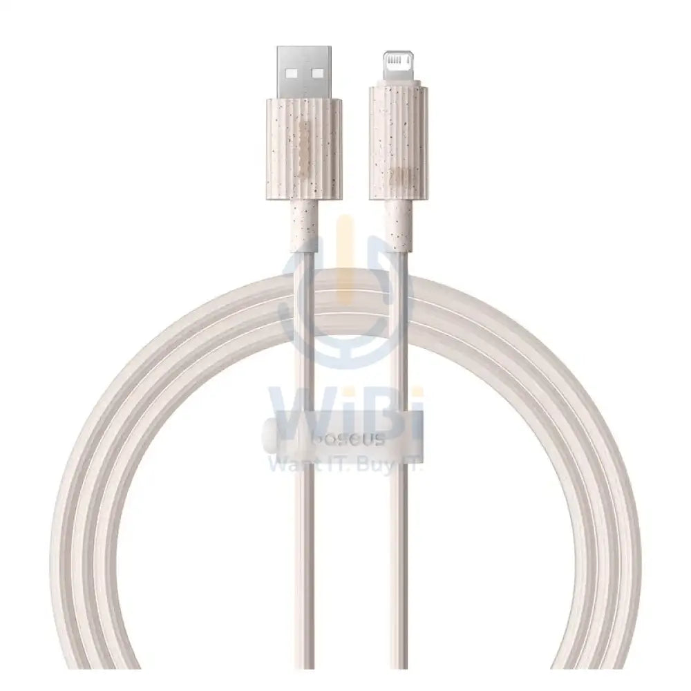 Baseus Habitat Series Fast Charging USB-A to Lightning Cable - 1m / Wheat Pink Accessories > Cables & Converters >