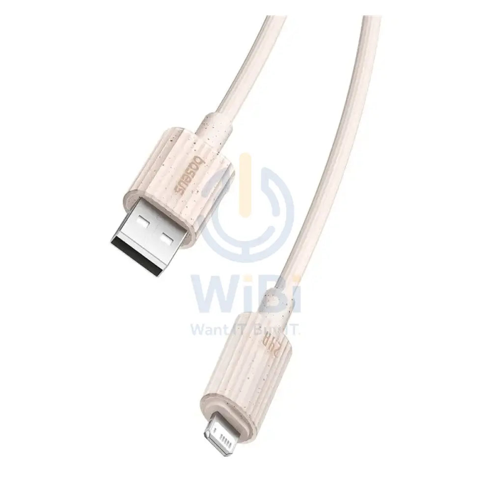 Baseus Habitat Series Fast Charging USB-A to Lightning Cable - 1m / Wheat Pink Accessories > Cables & Converters >