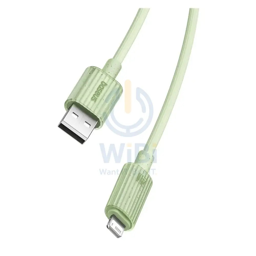 Baseus Habitat Series Fast Charging USB-A to Lightning Cable 2M - Natural Green Accessories > Cables & Converters >