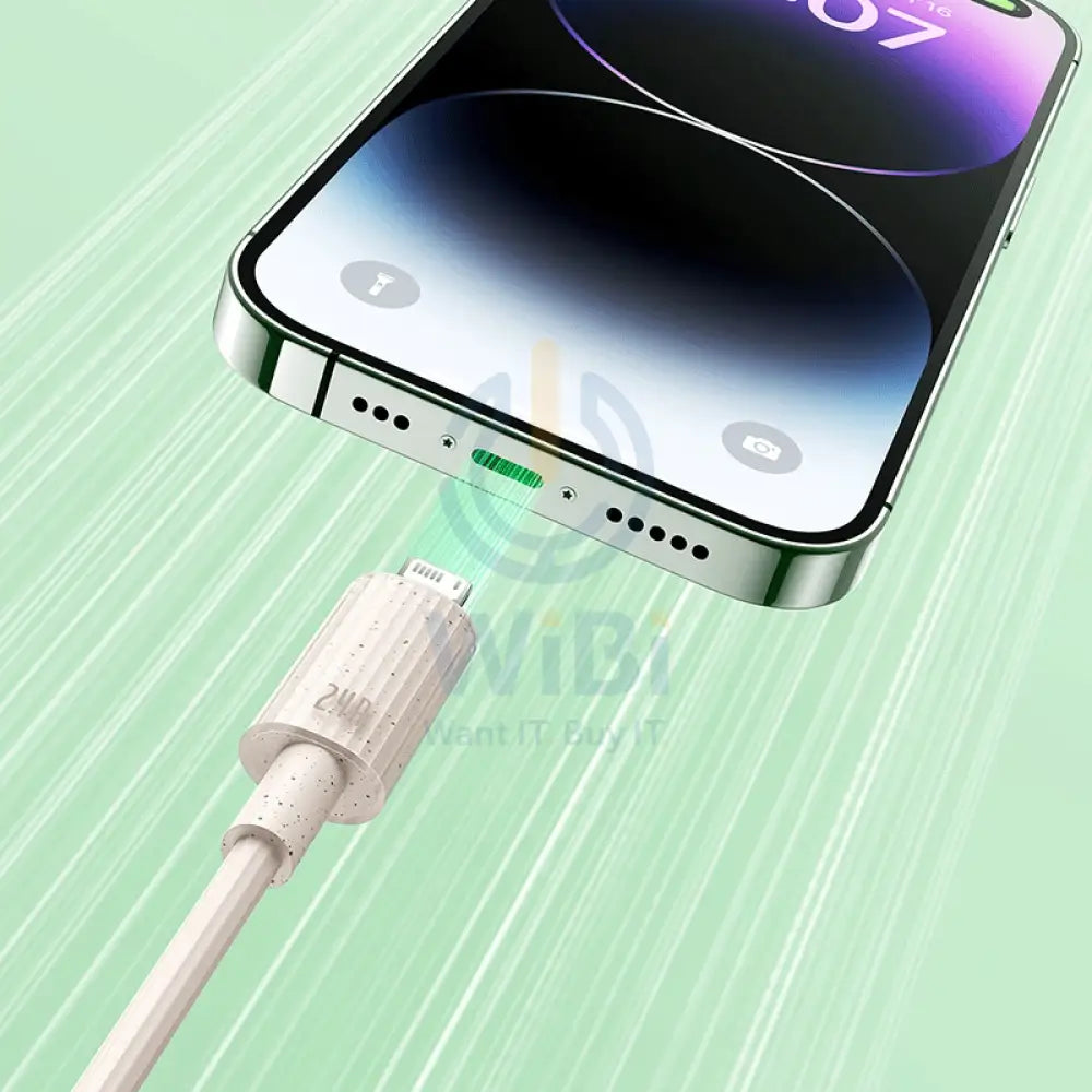 Baseus Habitat Series Fast Charging USB-A to Lightning Cable - 2M / Wheat Pink Accessories > Cables & Converters >
