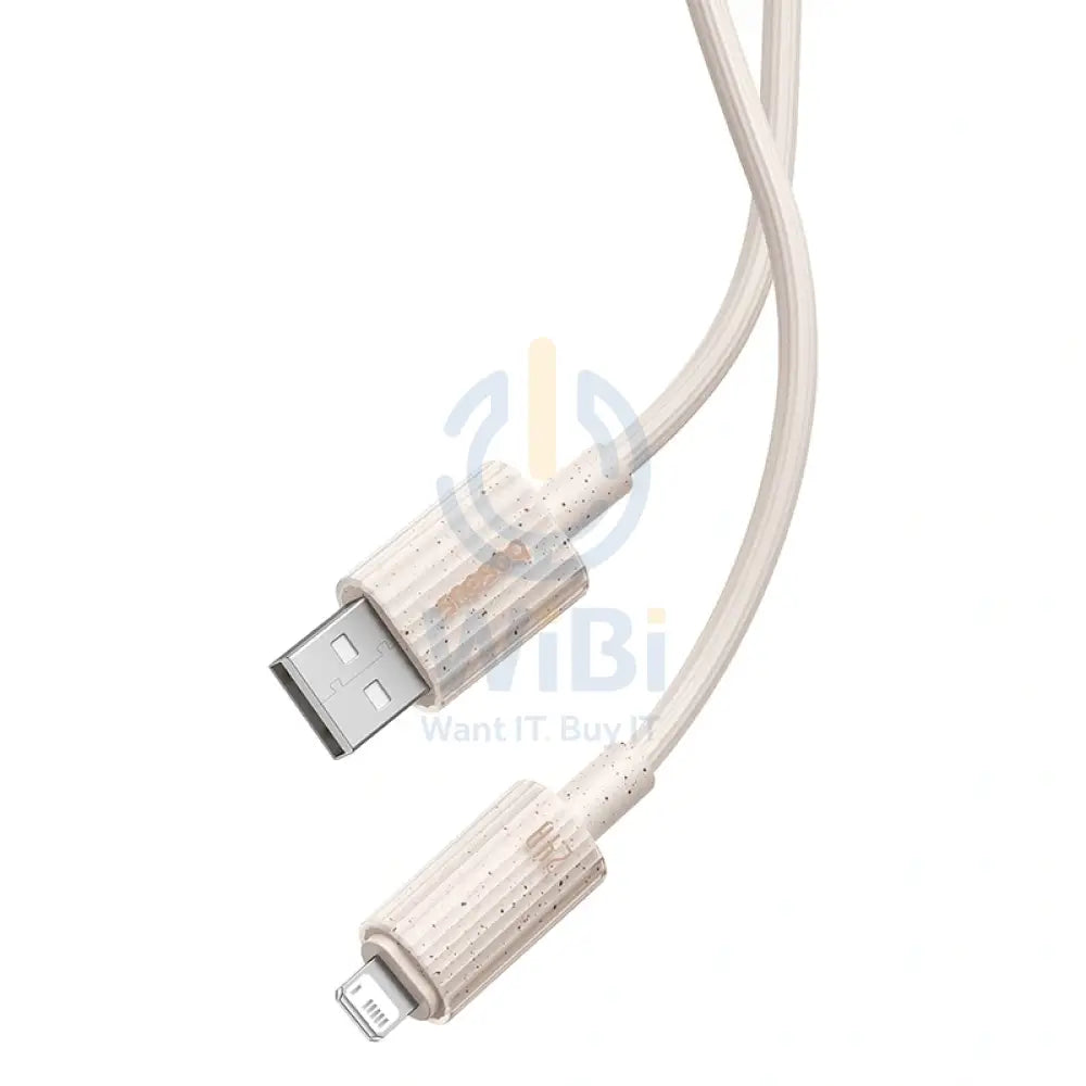 Baseus Habitat Series Fast Charging USB-A to Lightning Cable - 2M / Wheat Pink Accessories > Cables & Converters >