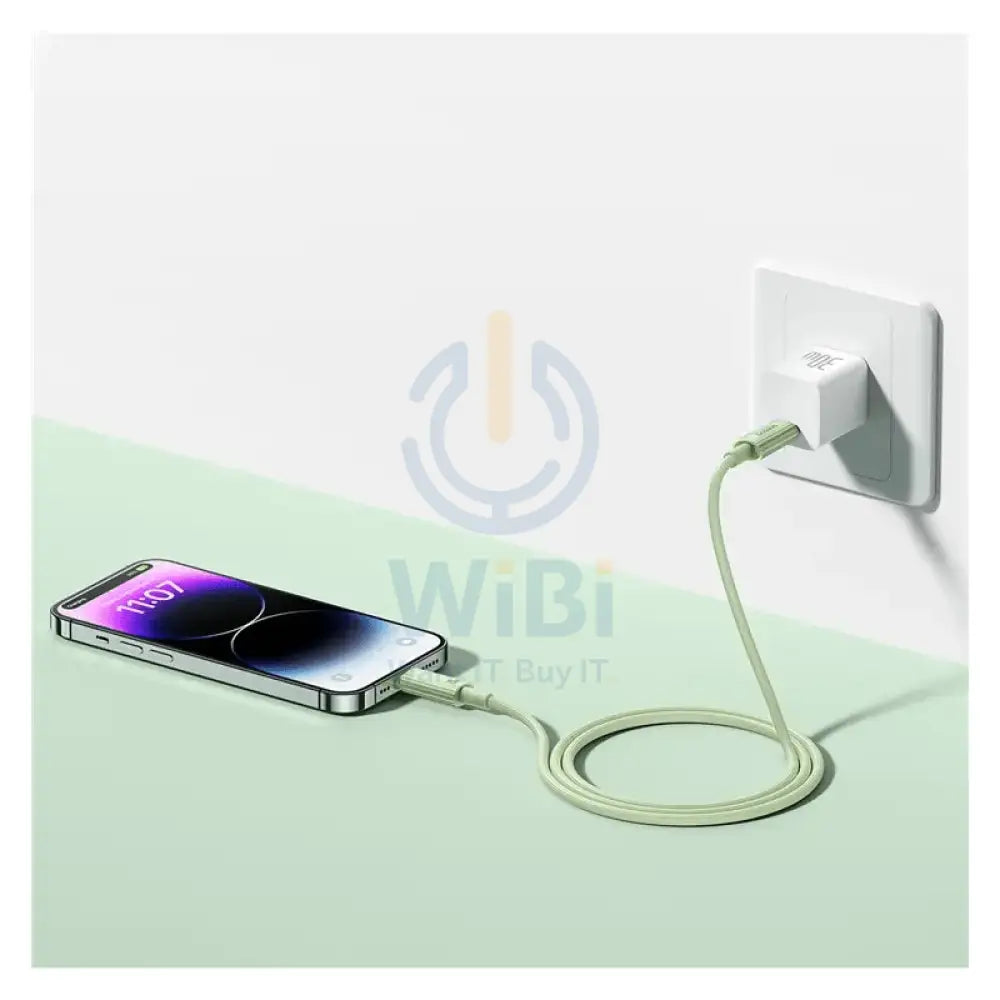 Baseus Habitat Series Fast Charging USB-C to Lightning Cable - 2M / Natural Green Accessories > Cables & Converters >