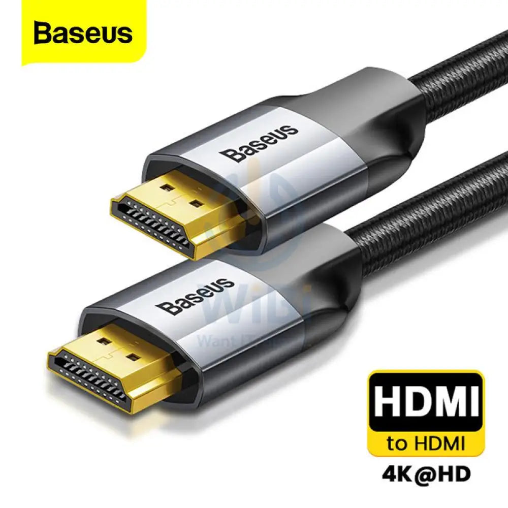 Baseus HDMI Cable - 4K / 1 Meter / Black Accessories > Cables & Converters > HDMI Cables