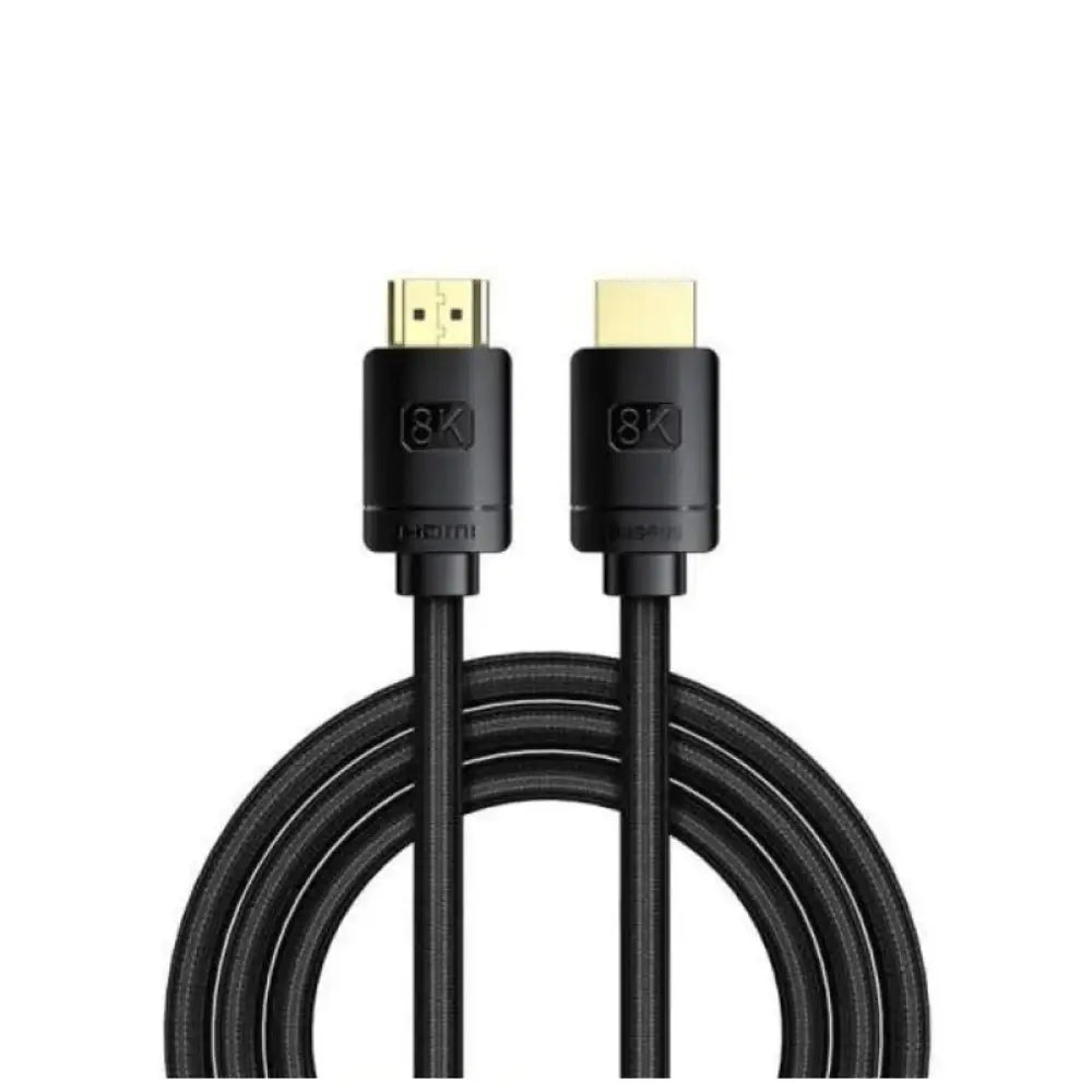 Baseus High Definition Series HDMI To HDMI Adapter Cable - 8k / 1 Meter / Black Accessories > Cables & Converters >