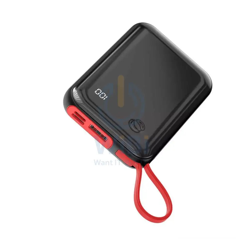 Baseus Mini S Digital Display Power Bank - 10000mAh / 3A / Black Accessories > Power Bank