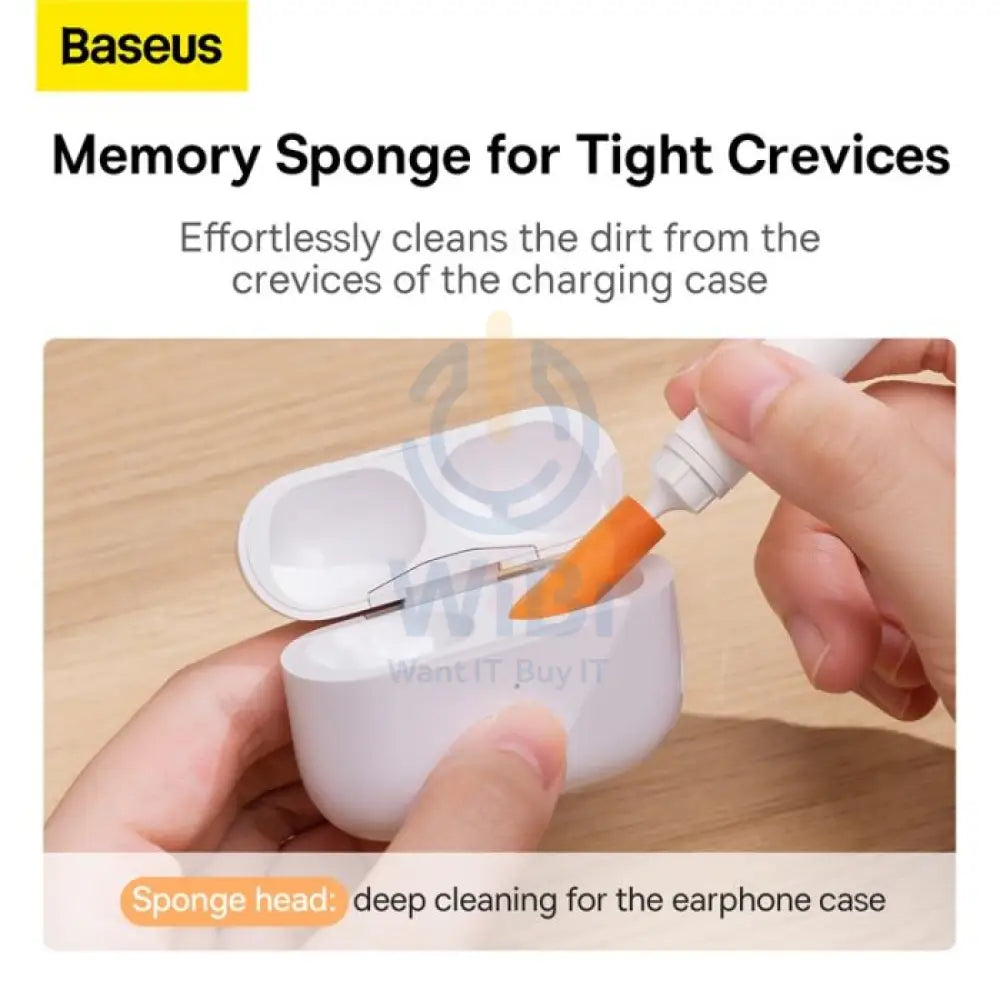 Baseus Multifunctional Cleaning Brush - White Accessories > Smart Devices