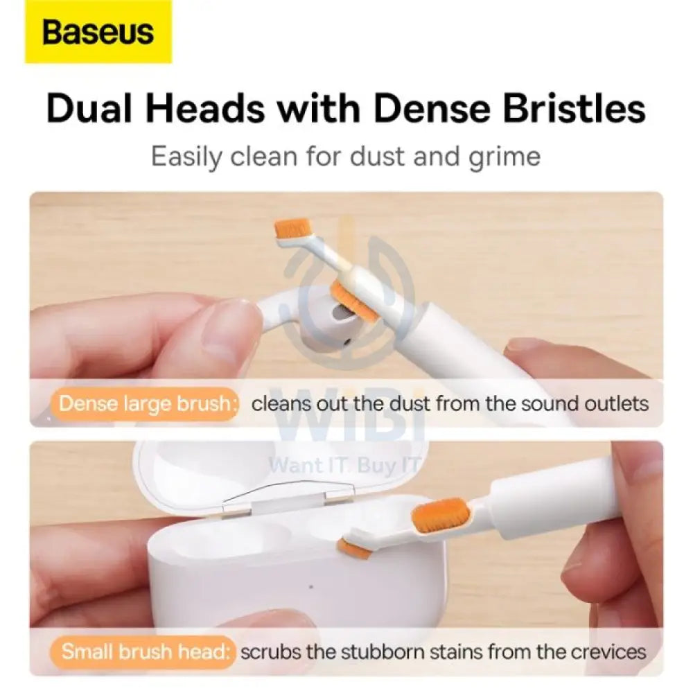 Baseus Multifunctional Cleaning Brush - White Accessories > Smart Devices