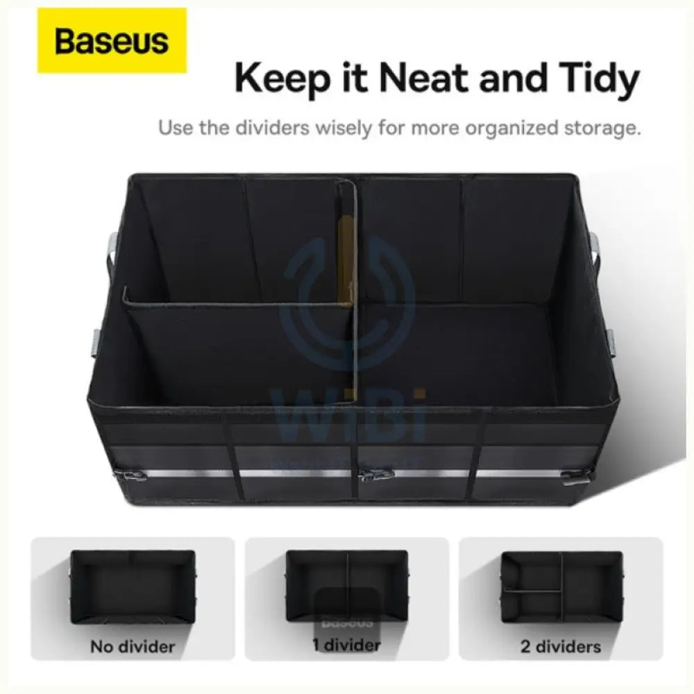Baseus Organize Fun Series Car Storage Box - 60L / Cluster Black Accessories > Smart Devices