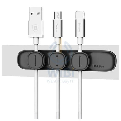 Baseus Peas Cable Clip - Black Accessories > Cables & Converters > Cables
