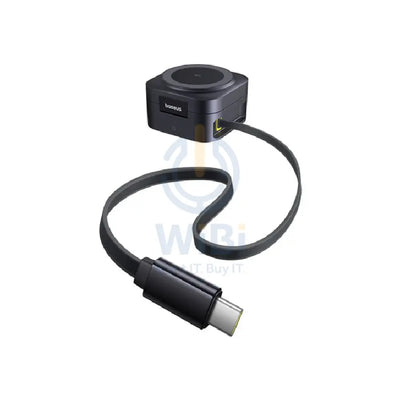 Baseus PicoGo Series 2-in-1 Magnetic Wireless Charger - 67W / Cosmic Black Accessories > Power Adapters