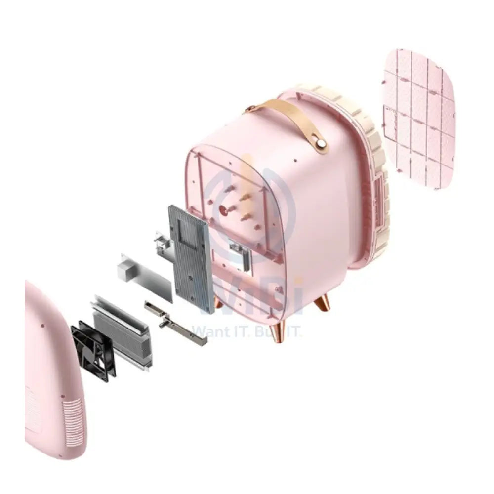 Baseus Professional Beauty Fridge Cosmetic Refrigerator - 13L / 67W / Pink Accessories > Smart Devices