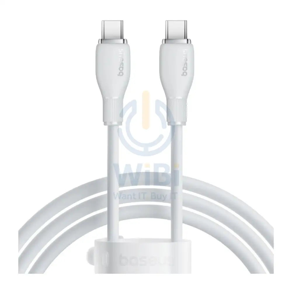 Baseus Pudding Series Fast Charging Cable - 1.2M / USB-C / 100W / Stellar White Accessories > Cables & Converters >