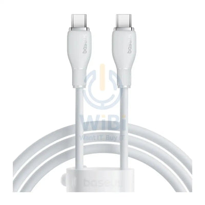 Baseus Pudding Series Fast Charging Cable - 1.2M / USB-C / 100W / Stellar White Accessories > Cables & Converters >