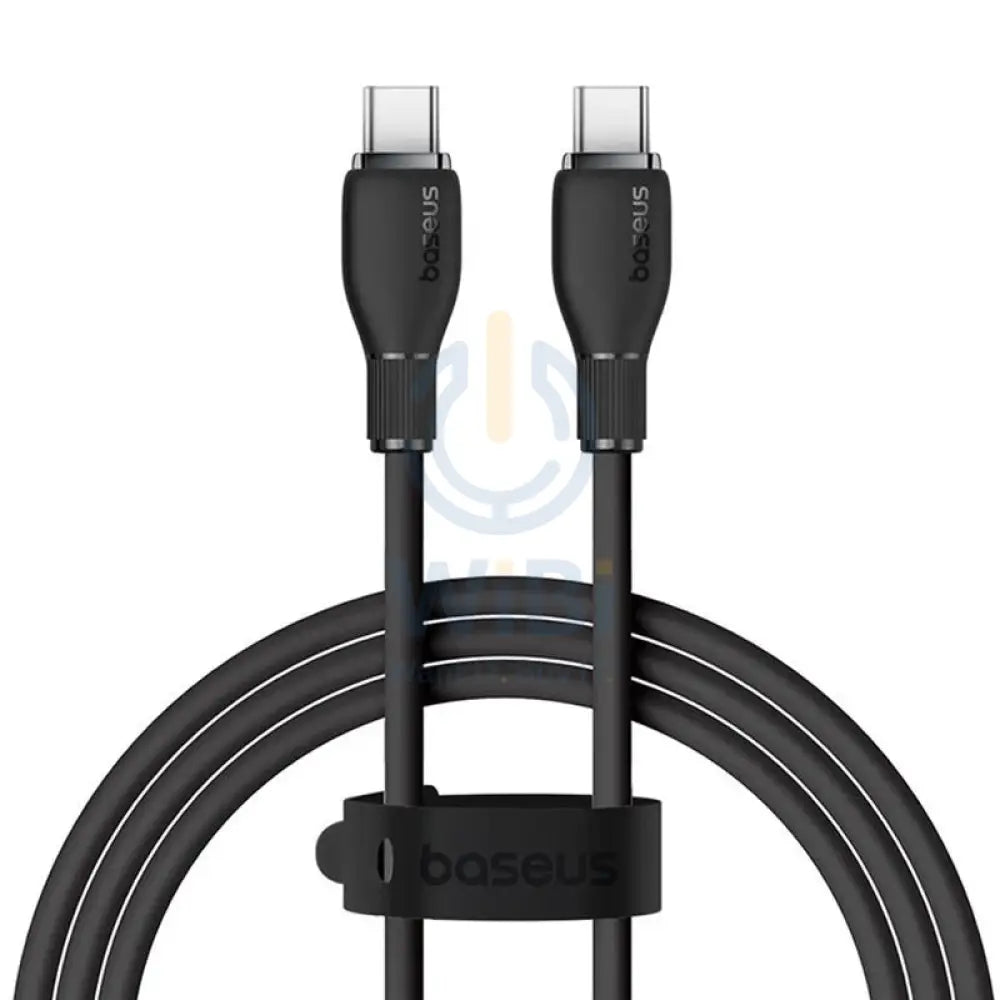 Baseus Pudding Series Fast Charging USB-C to USB-C Cable - 2M / Cluster Black Accessories > Cables & Converters > Cables