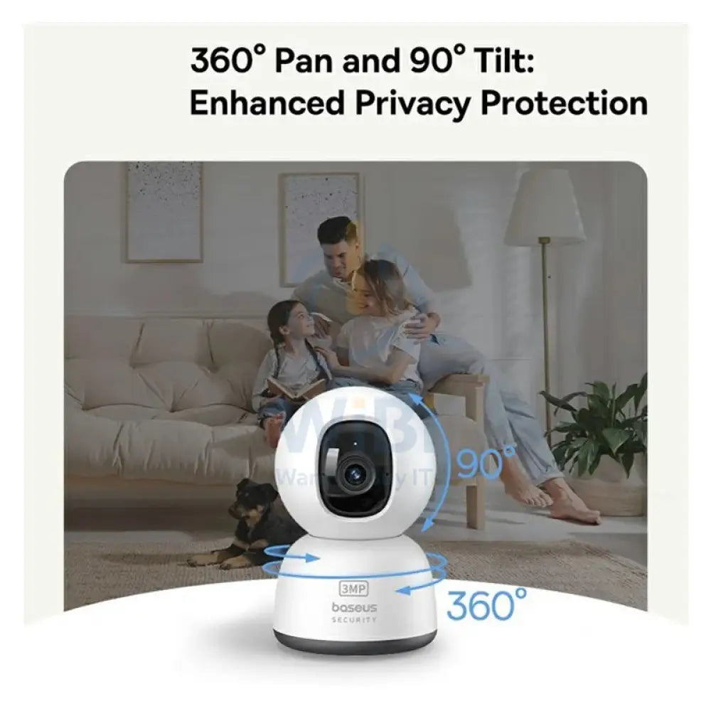 Baseus Security P1 Lite Indoor Camera - 2K / White Cameras > Security Cameras