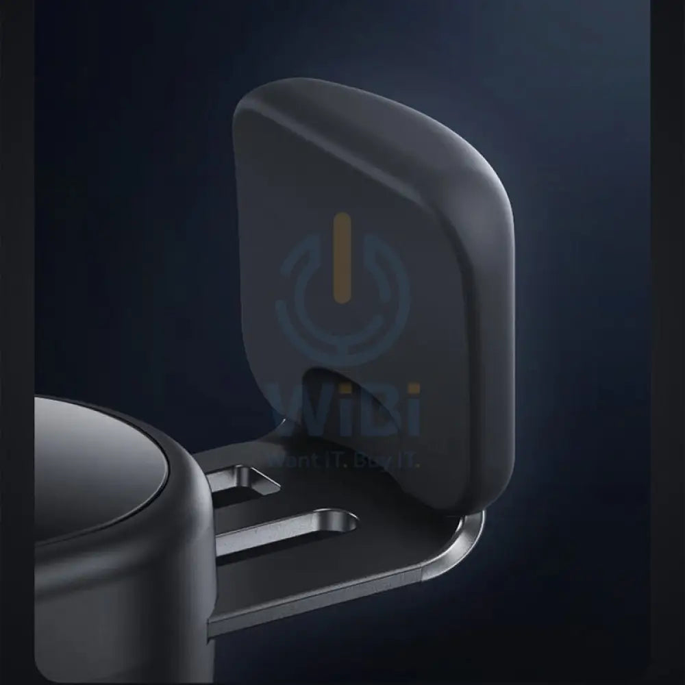 Baseus Steel Cannon Pro Solar Electric Car Mount - Black Accessories > Mobiles & Tablets > Mobiles > Mobile Holder