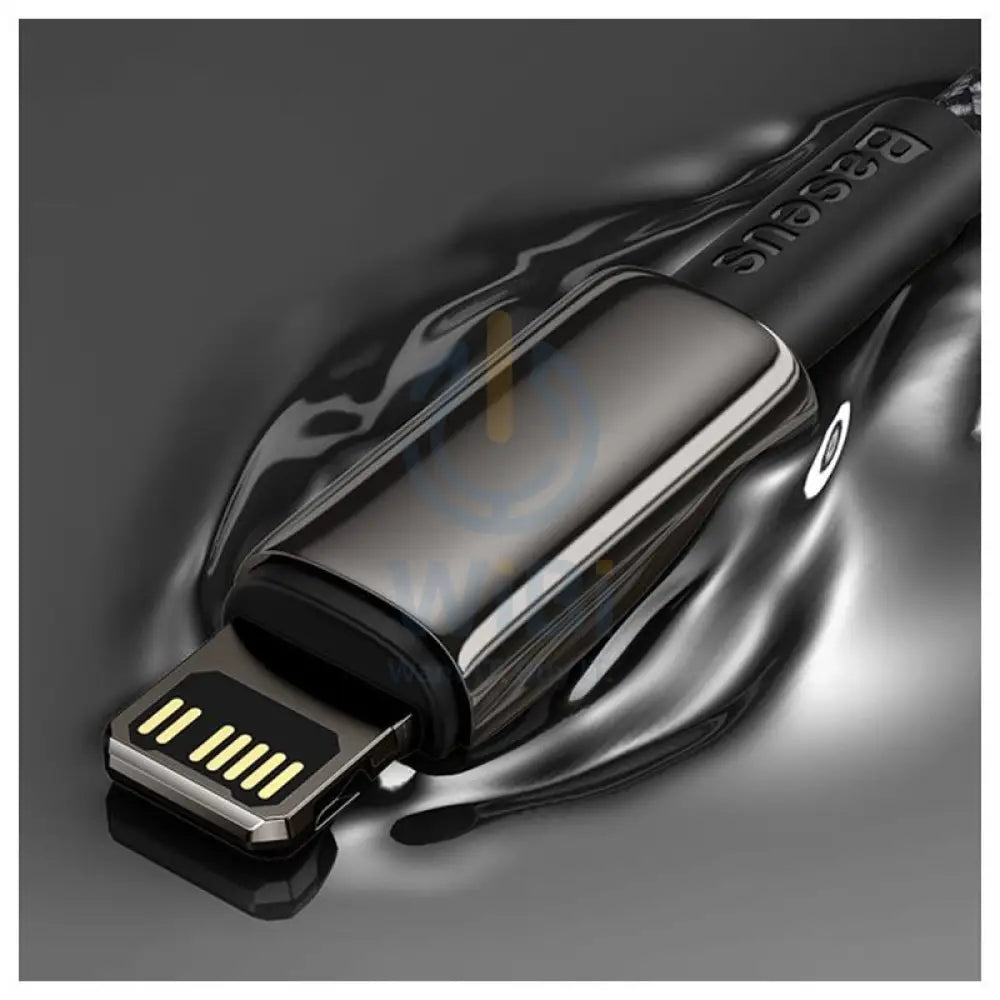 Baseus Tungsten Gold Charging Cable - USB-C / Lightning / 20W / 2 Meter / Black Accessories > Cables & Converters >