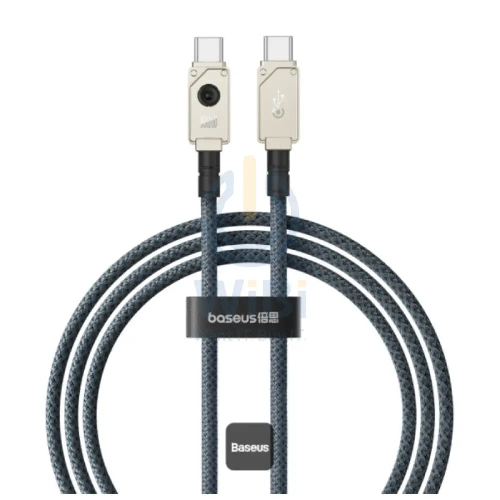 Baseus Unbreakable Series Fast Charging Type-C to Type-C Cable - 1 Meter / 100W / Stellar White Accessories > Cables &