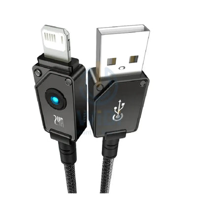 Baseus Unbreakable Series Fast Charging USB to Lightning Cable - 1 Meter / Cluster Black Accessories > Cables &