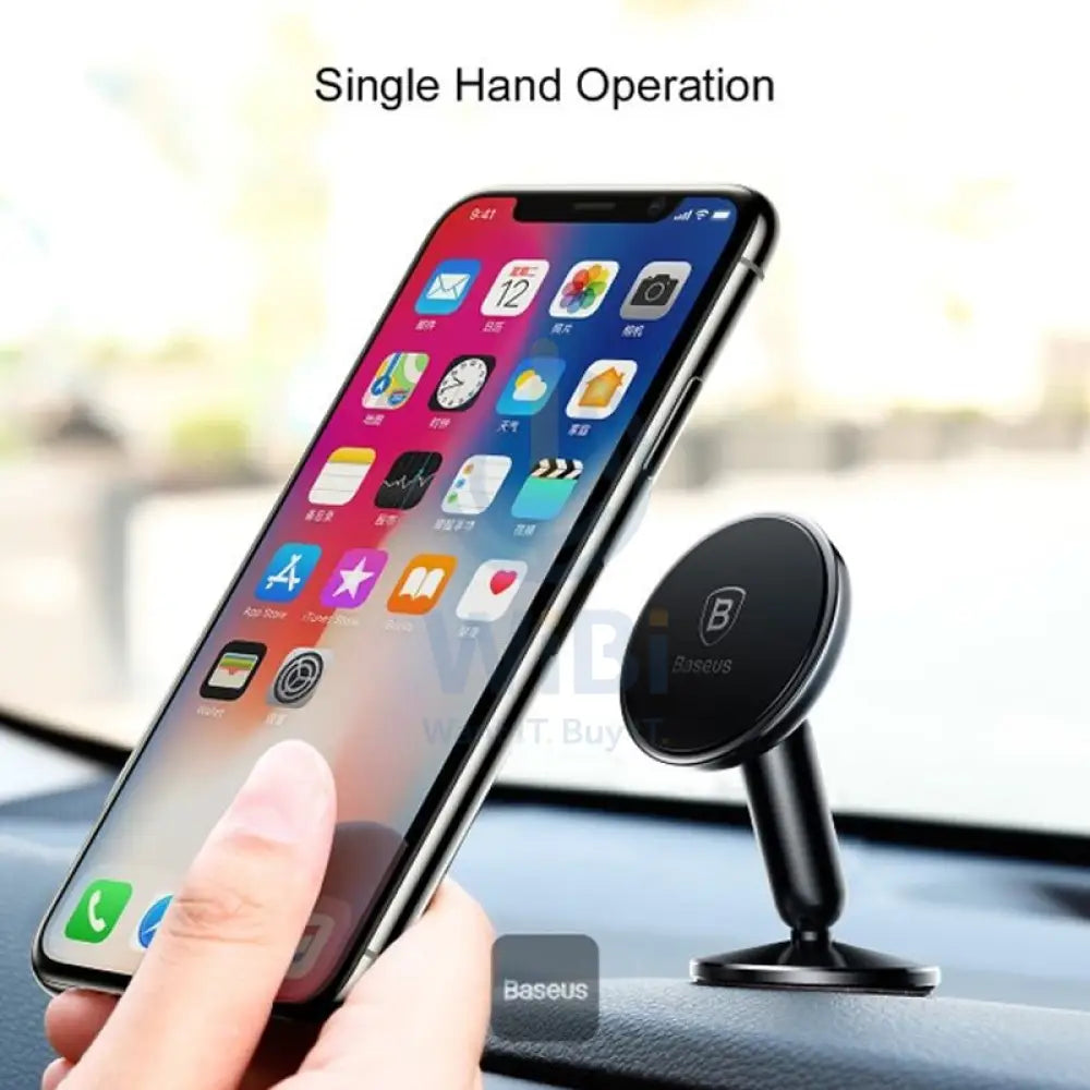 Baseus Universal Magnetic Car Mount Holder - Black