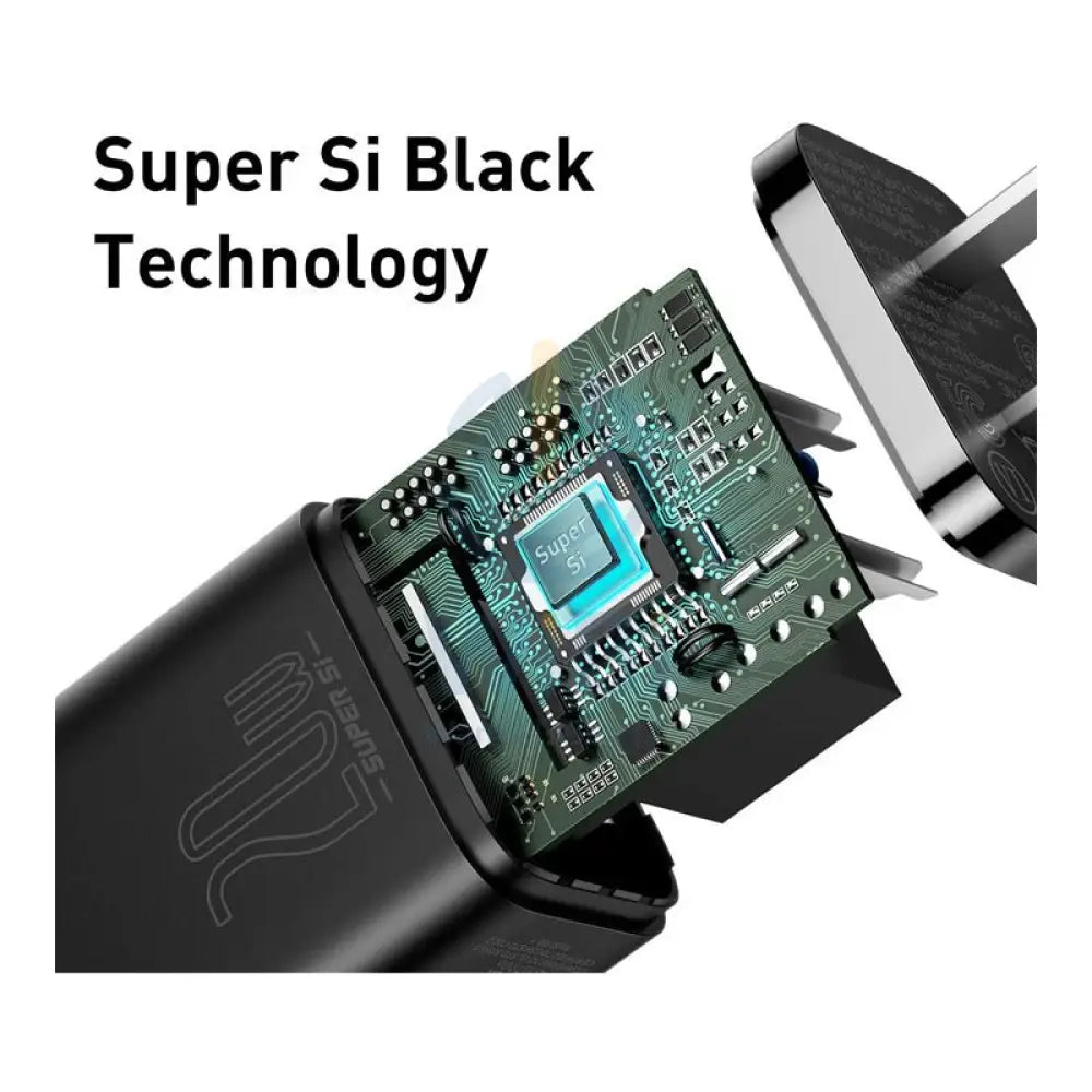 Baseus USB C Plug PD 3.0 Fast Charger - 20W / White Accessories > Power Adapters