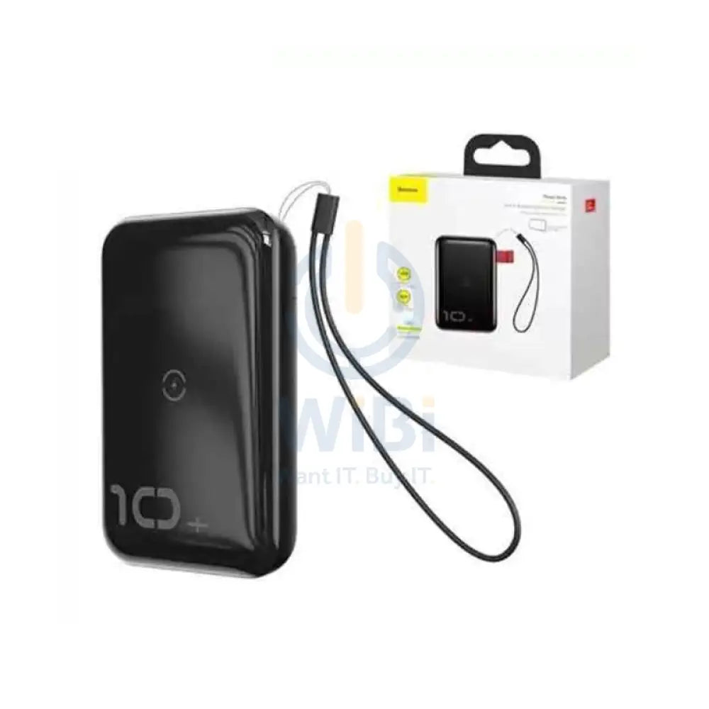 Baseus Wireless Charger Power Bank - 10W / 10,000mAh / Black Accessories > Power Bank