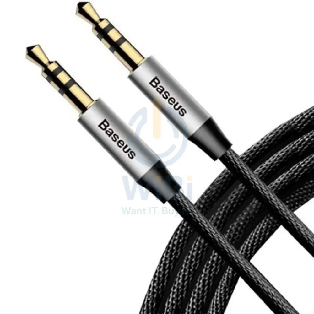 Baseus Yiven Audio Cable(Male to male) M30 - 1.5m / Silver/Black Accessories > Cables & Converters > Cables