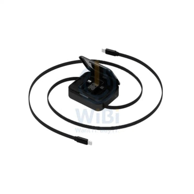 طقم بازيك جو تشارج لوب 5 في 1 محول مع كابل - 60 واط / 1 متر / 1 متر / يو اس بي يو اس بي/ يو اس بي/ لايتننج / أسود