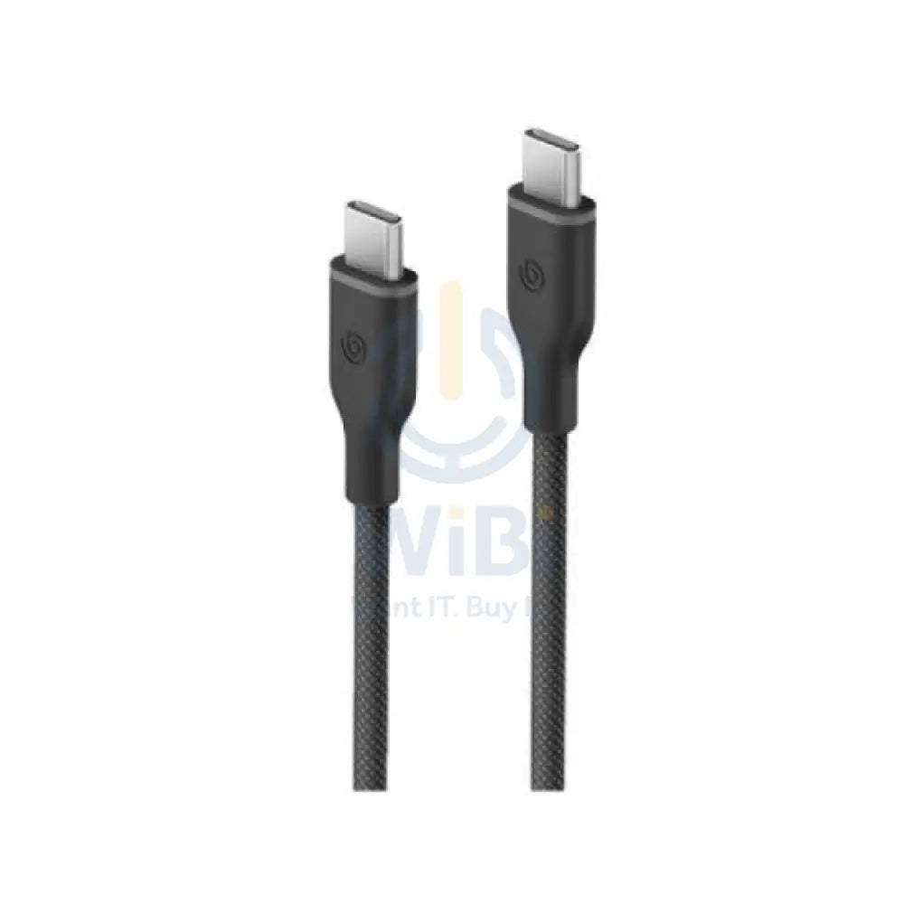 BAZIC GOCHARGE WEAVE C-C CABLE 480MBPS 60W 1.5M - BLACK Accessories > Cables & Converters > Cables
