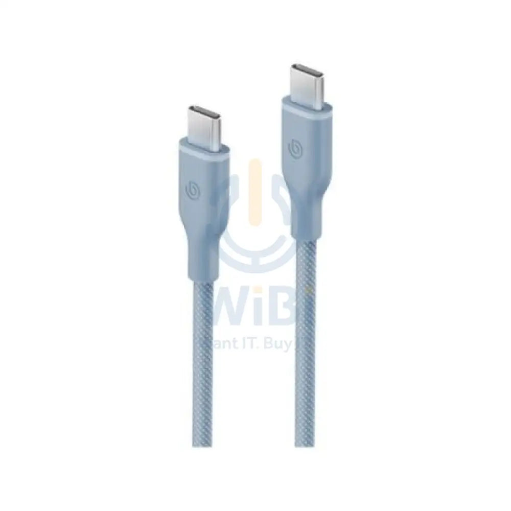 BAZIC GOCHARGE WEAVE C-C CABLE 480MBPS 60W 1.5M - Blue Accessories > Cables & Converters > Cables