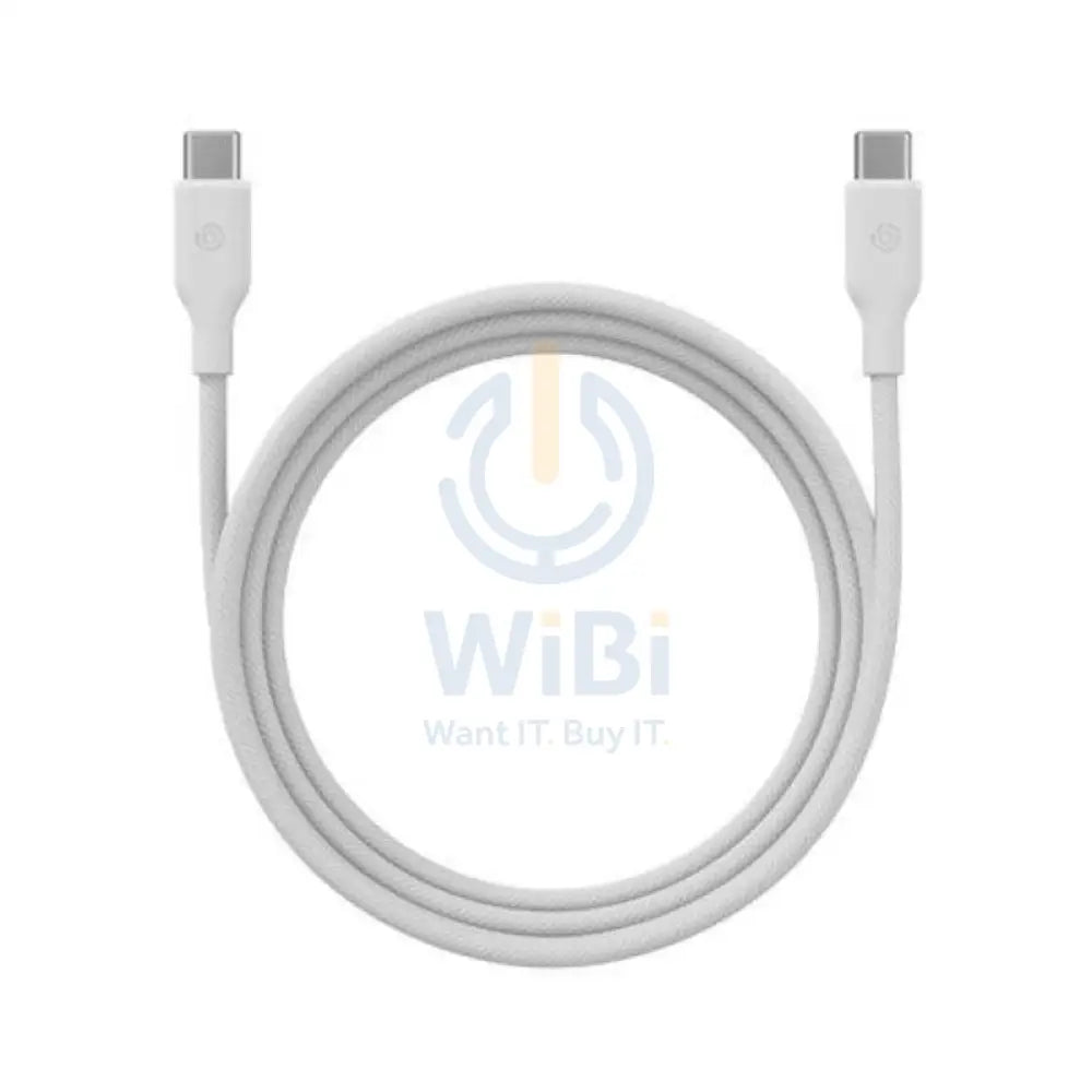 BAZIC GoCharge Weave USB C to USB C Cable 1.5M / White Accessories > Cables & Converters > Cables