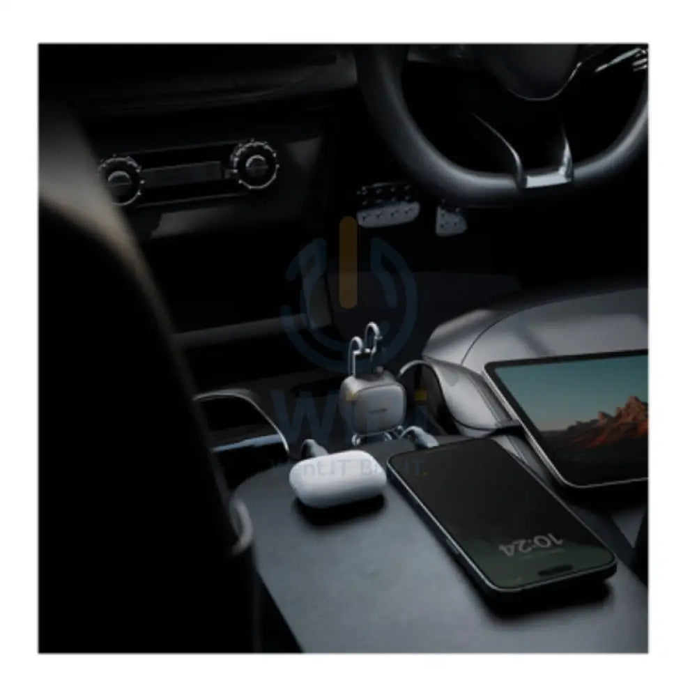 BAZIC GoDrive Loop 84 Retractable Cable 75CM / 84W / USB C / USB A / Black Accessories > Mobiles & Tablets > Mobiles >
