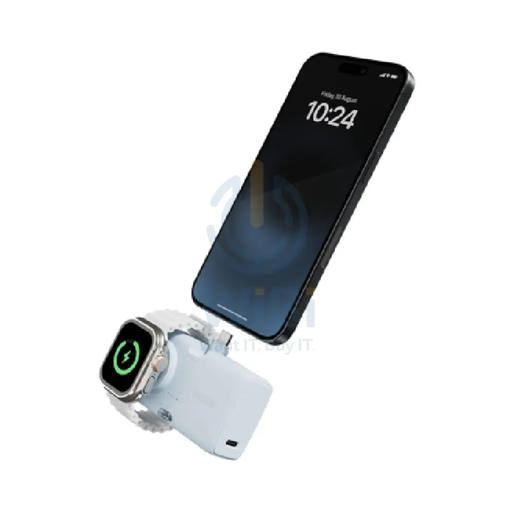 BAZIC GoPower Koda 2 in 1 Power Bank - 5000mAh / USB-C / Lightning / Bubblegum Accessories > Power Bank