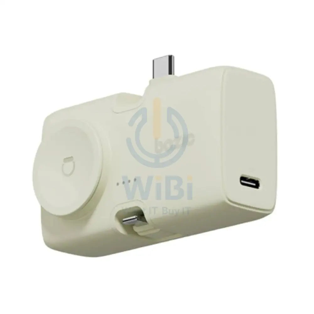 BAZIC GoPower Koda 2 in 1 Power Bank - 5000mAh / USB-C / Lightning / Pistachio Accessories > Power Bank