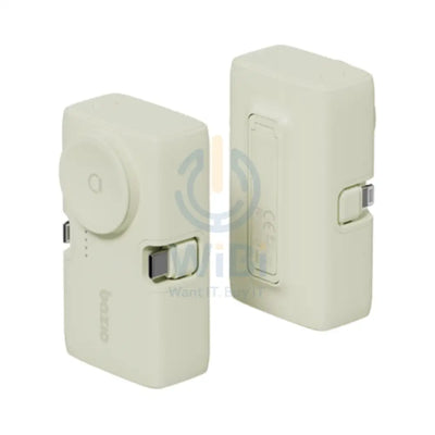 BAZIC GoPower Koda 2 in 1 Power Bank - 5000mAh / USB-C / Lightning / Pistachio Accessories > Power Bank