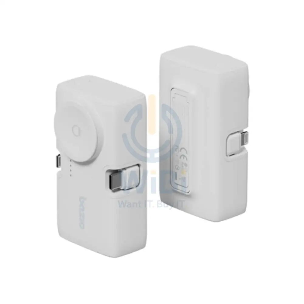 BAZIC GoPower Koda 2 in 1 Power Bank - 5000mAh / USB-C / Lightning / Vanilla Accessories > Power Bank