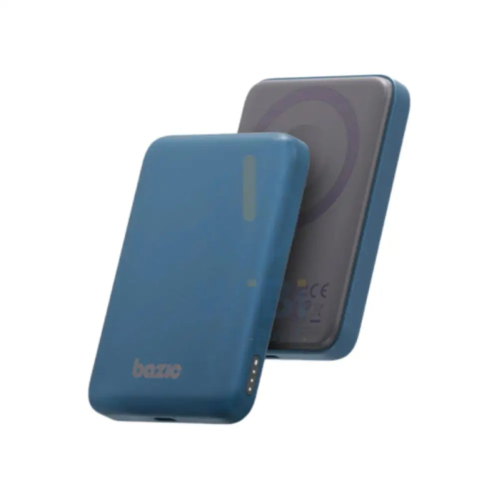 BAZIC GoPower Snap 3-In-1 MagSafe Power Bank With Apple Watch Charger - 5000mAh / USB-C / Bubblegum Accessories > Power
