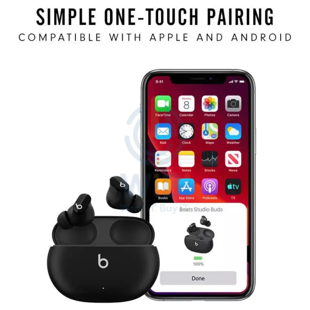 Beats Studio True Wireless Noise Cancelling Earbuds - Bluetooth / Black Accessories > Audio > Headphones