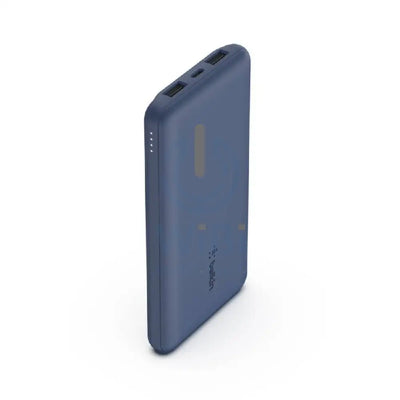 Belkin Power Bank With Cable - USB-A / USB-C / 10,000mAh / Blue Accessories > Power Bank