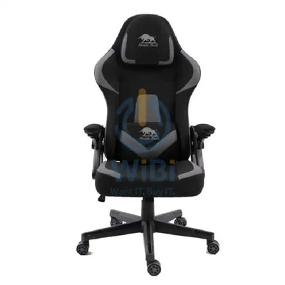 Black Bull Molded Headrest Up & Down Gaming Chair - Black/Gray Accessories > Gaming Chairs