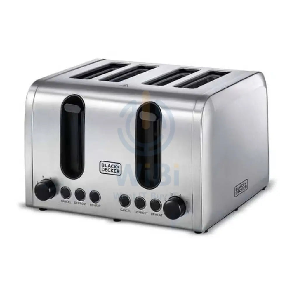 Black + Decker ET444-B5 Toaster - 2100 Watts / 4-Slice Accessories > Smart Devices