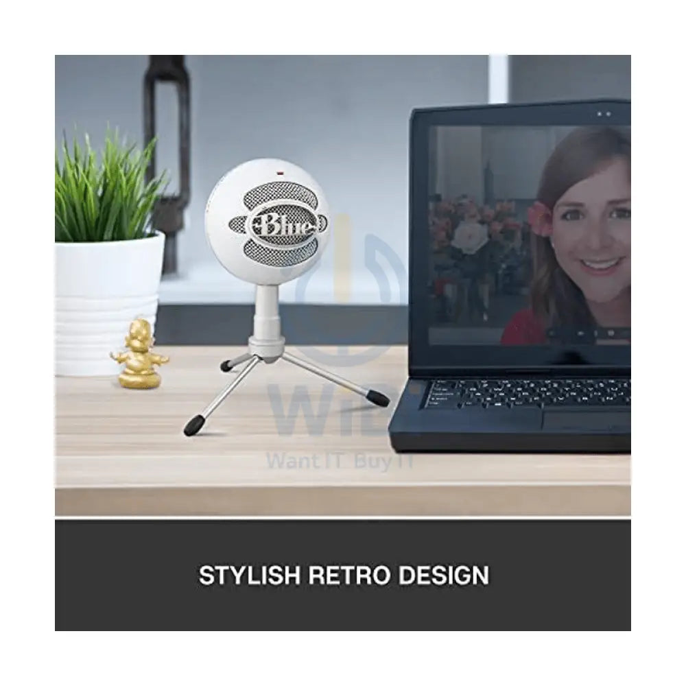 ميكروفون USB Blue Snowball iCE - USB / أبيض