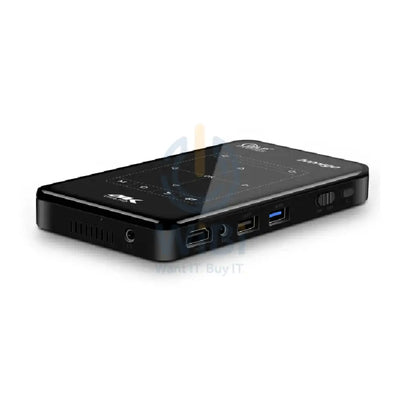 Borrego Portable Ultra HD Mini Smart Projector - 4K / 1000 lumens / Black - BP09 Monitors & Projectors > Projectors