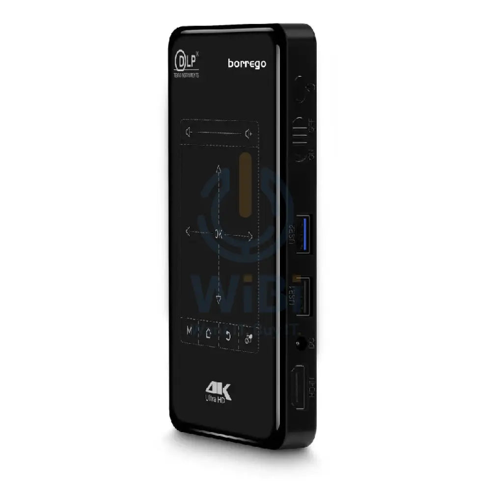 بوريغو المحمولة ألترا HD ميني ذكي جهاز عرض - 4K / 1000 لومن / أسود - BP09 شاشات أجهزة العرض > أجهزة العرض أجهزة العرض
