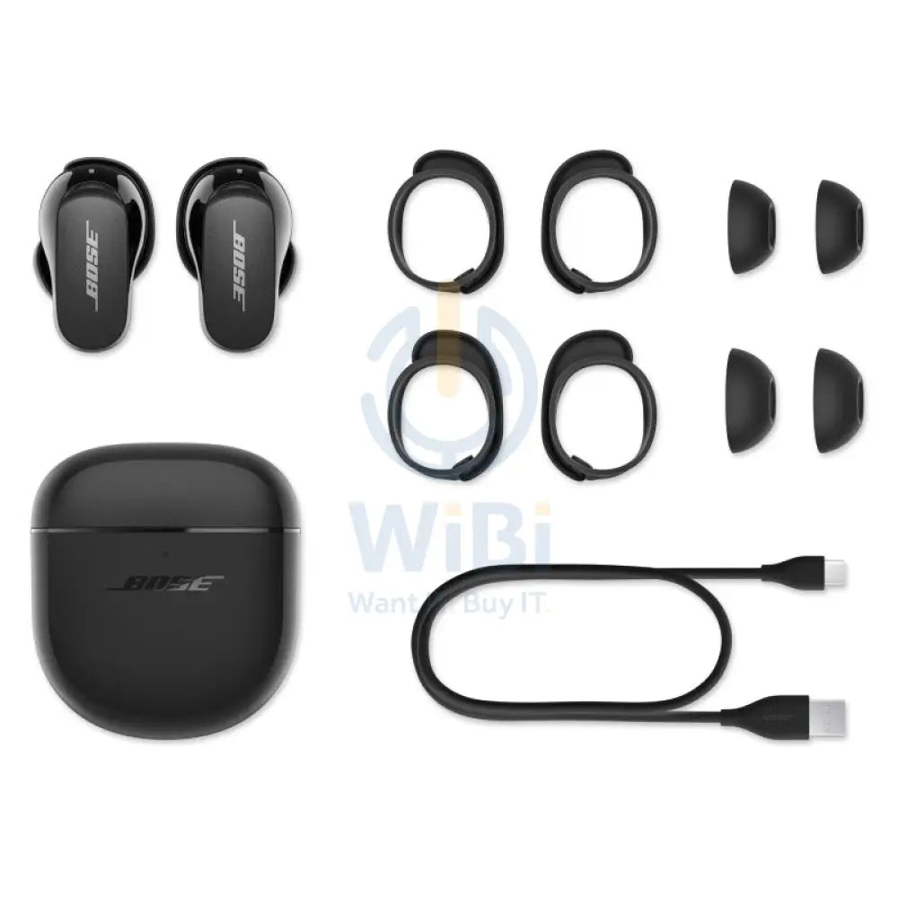 Bose QuietComfort Ultra - Bluetooth 5.3 / USB Type-C / Black - Earbuds Accessories > Audio > Headphones