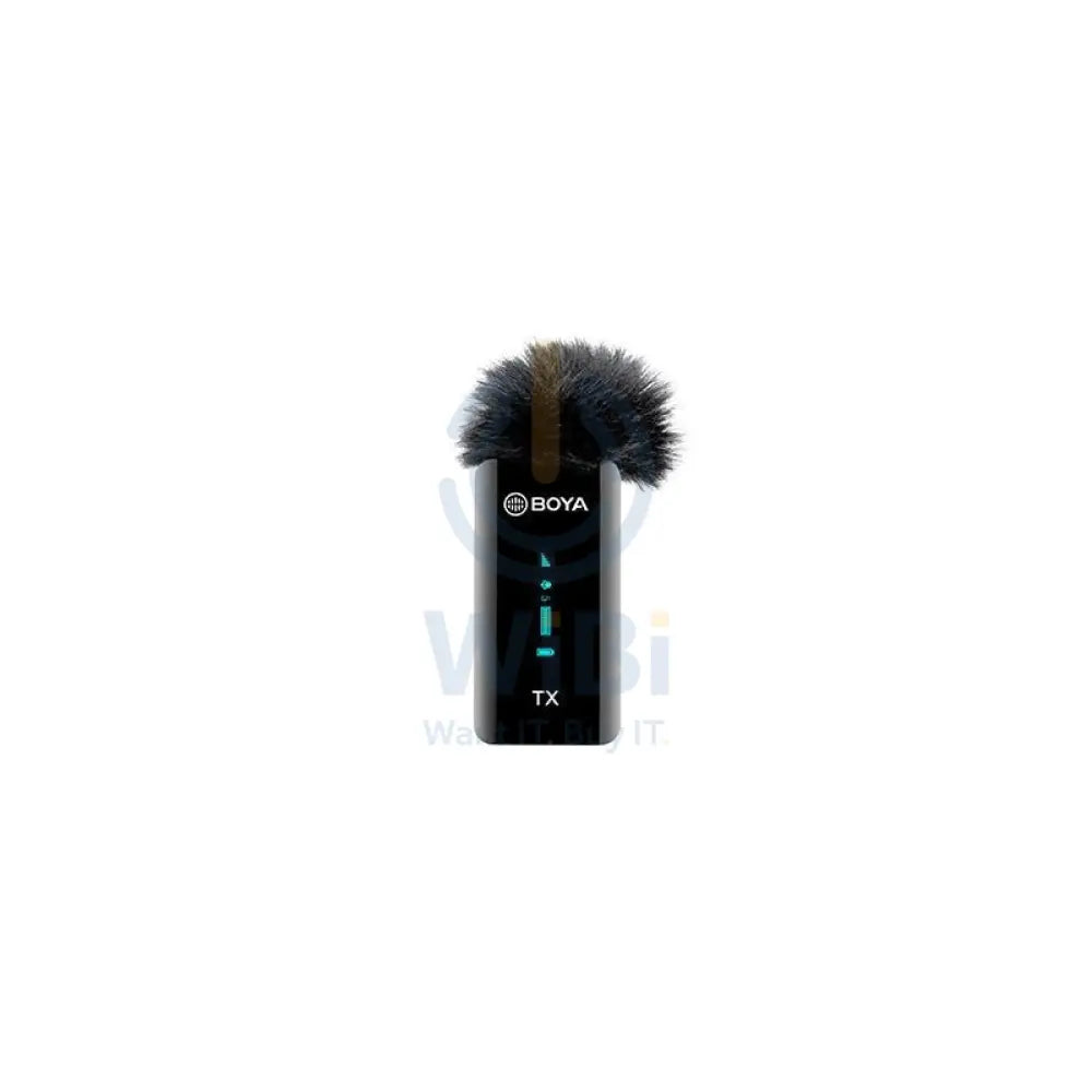 BOYA 2.4GHz Wireless Microphone for mobile device like smartphone PC tablet (1transmitter + 1receiver with Type-C jack)