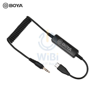 BOYA 35C-USB C 3.5MM TO USB TYPE-C Connector Audio Cable Accessories > Audio > Microphone