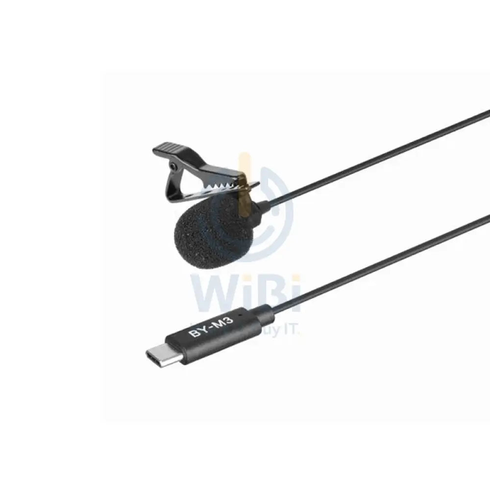 BOYA Digital lavalier for Android /MAC/Windows - Black Accessories > Audio > Microphone
