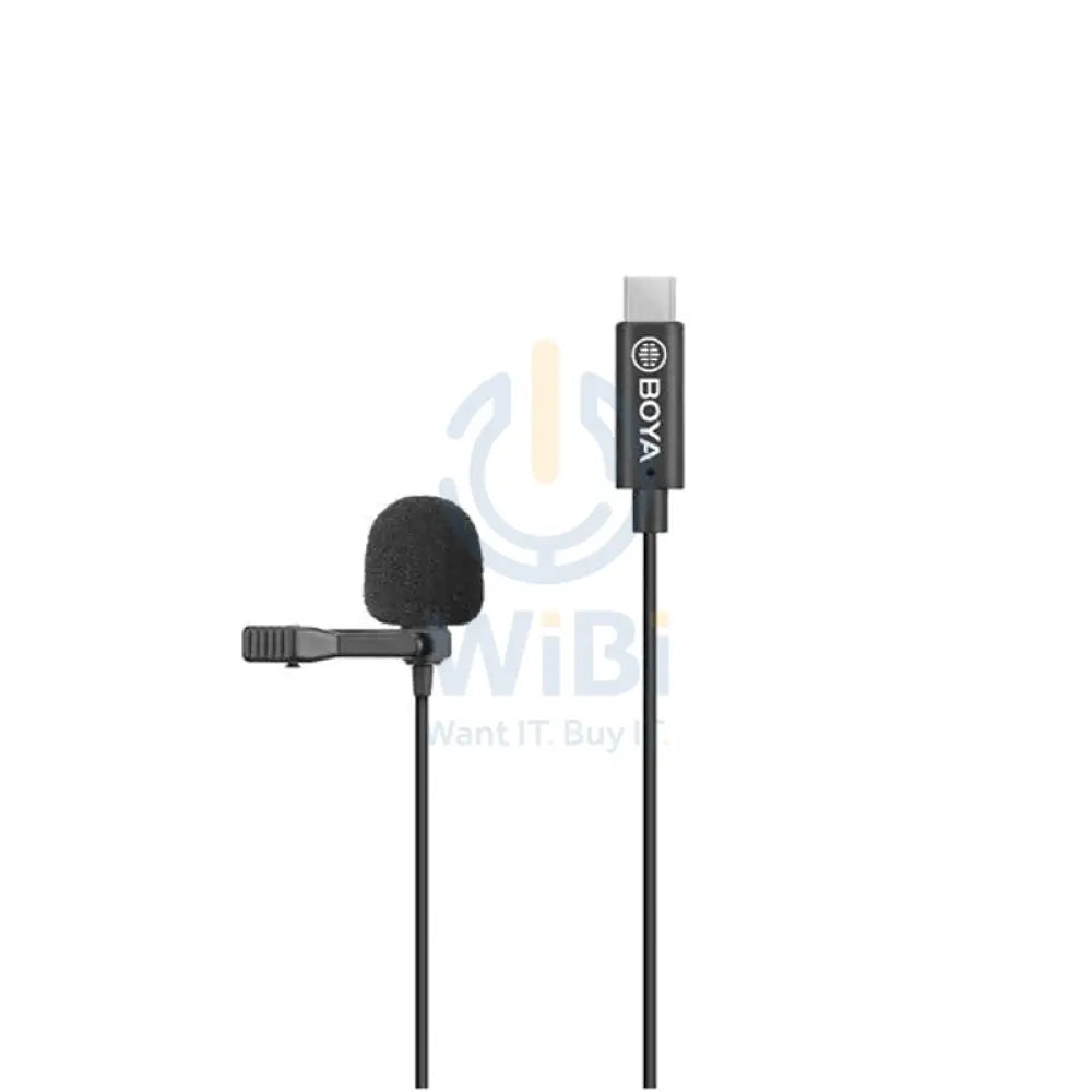 BOYA Digital lavalier for Android /MAC/Windows - Black Accessories > Audio > Microphone