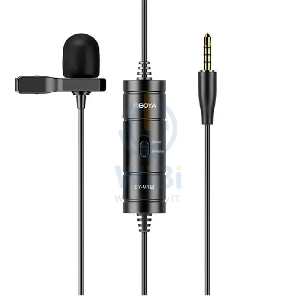 BOYA Lavalier Microphone - Black Accessories > Mobiles & Tablets > Tablets